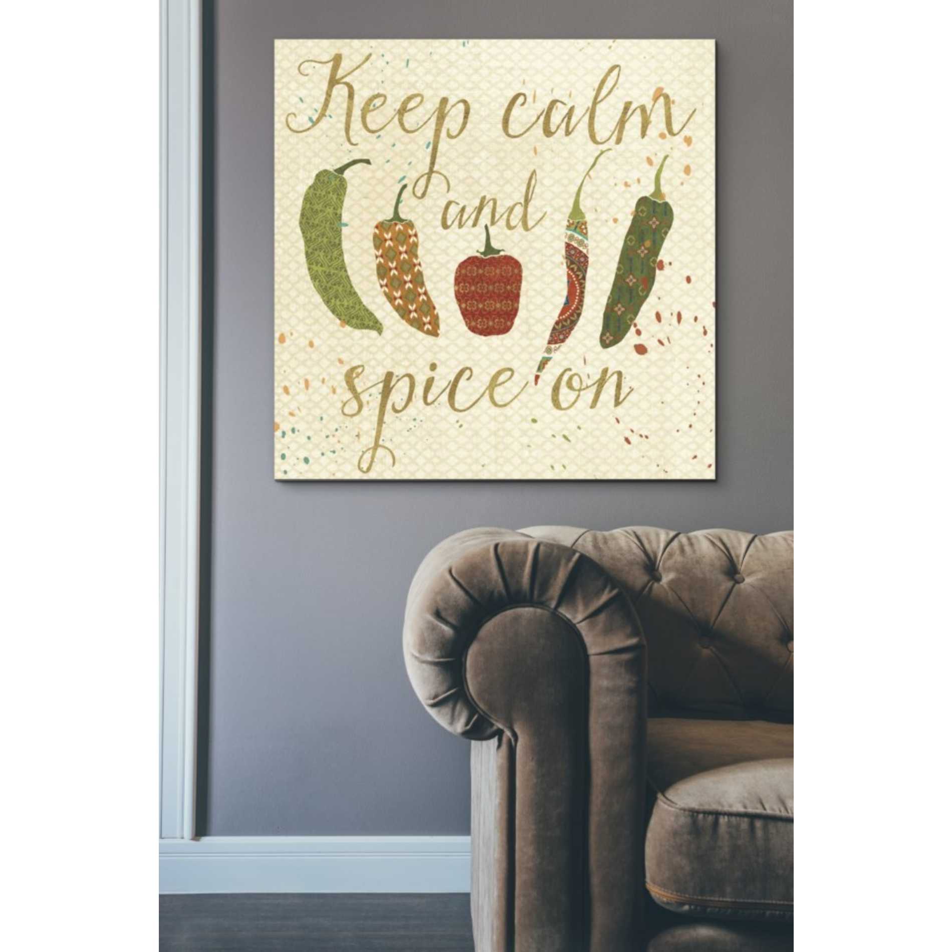 'Mexican Fiesta VI' by Veronique Charron, Canvas Wall Art,37 x 37