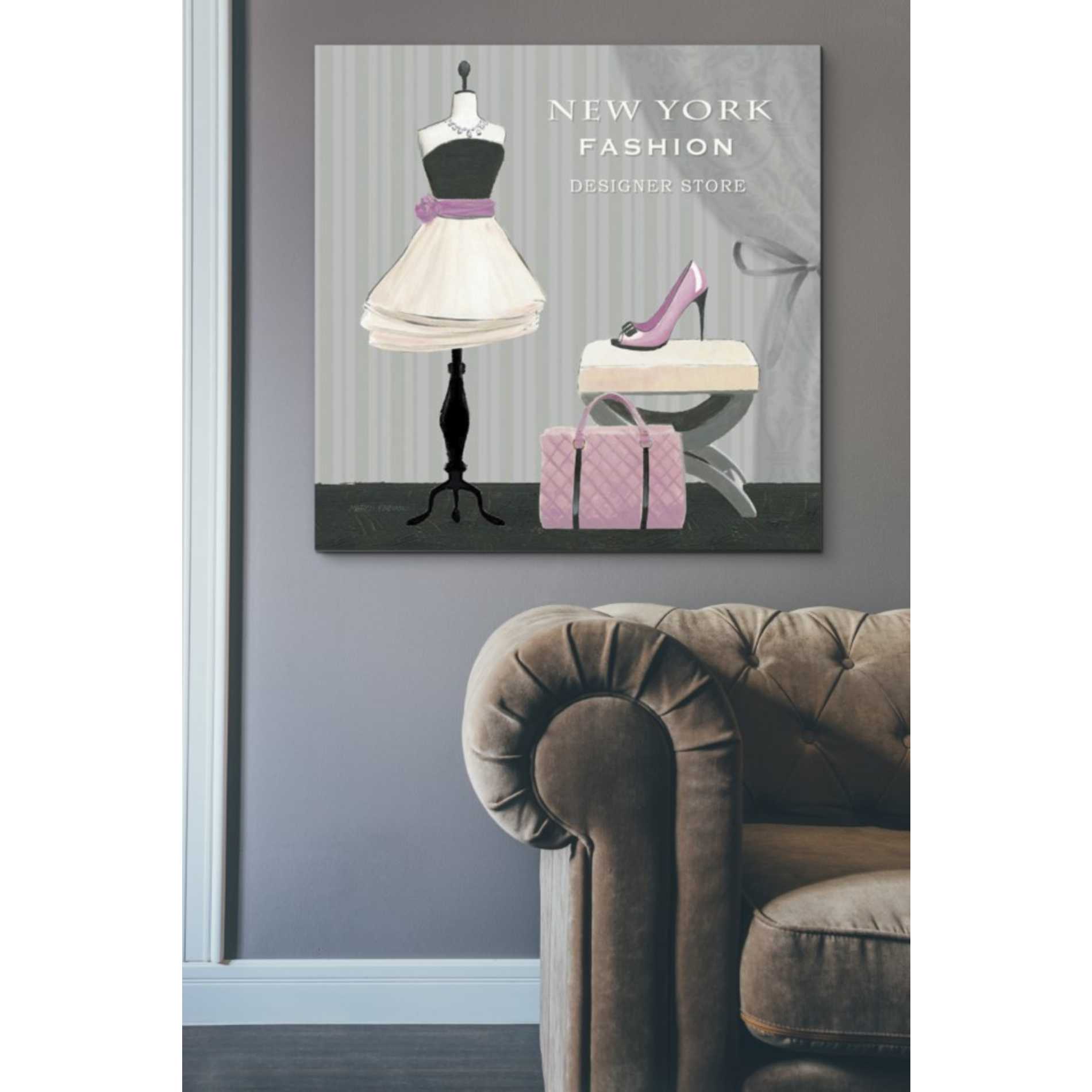 'Dress Fitting Boutique Sq I' by Marco Fabiano, Canvas Wall Art,37 x 37