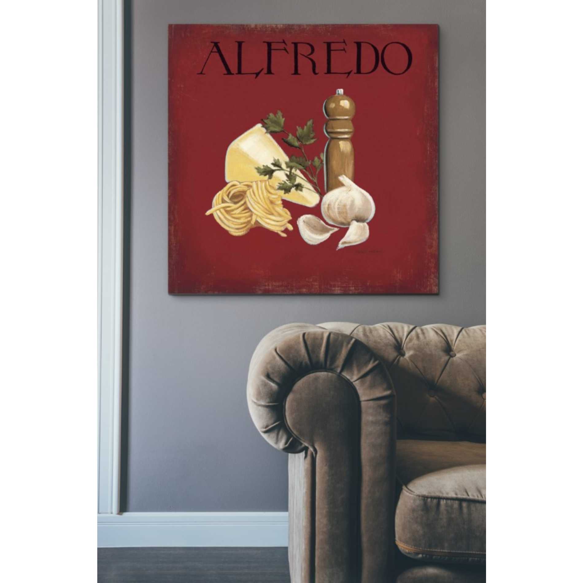 'Italian Cuisine III' by Marco Fabiano, Canvas Wall Art,37 x 37