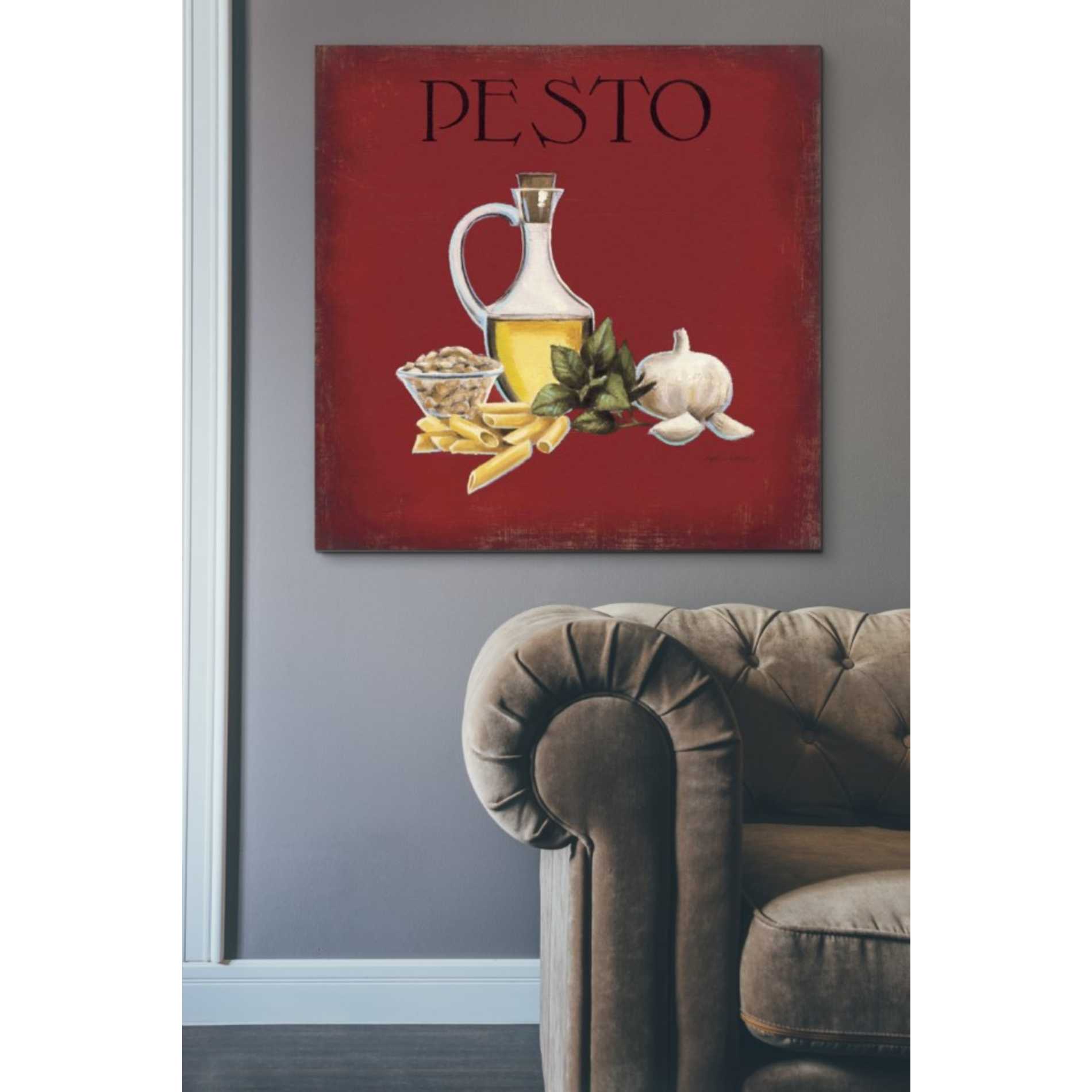'Italian Cuisine II' by Marco Fabiano, Canvas Wall Art,37 x 37