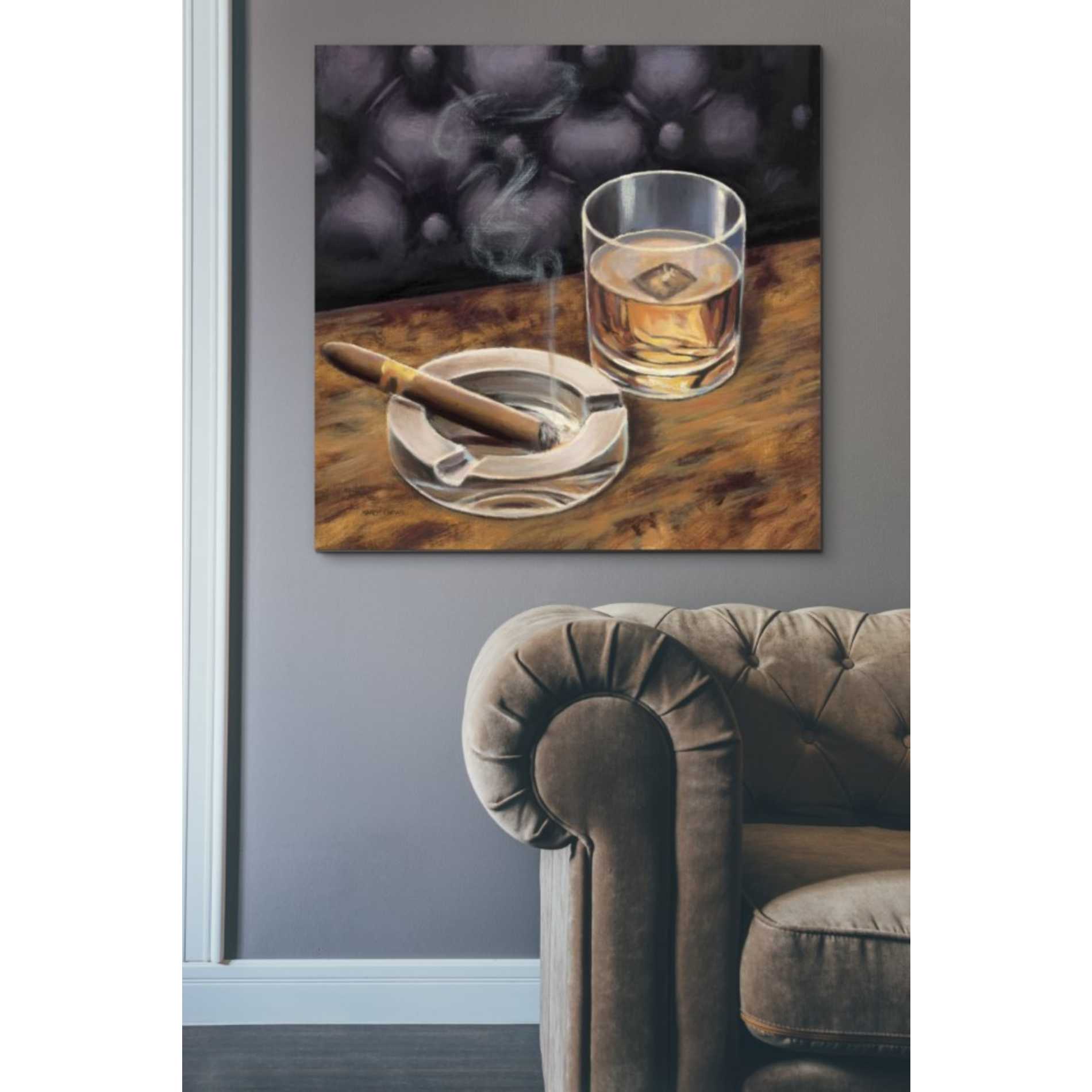 'Gentlemen Prefer II' by Marco Fabiano, Canvas Wall Art,37 x 37