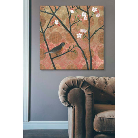 Image of 'Cherry Blossoms II' by Kathrine Lovell, Canvas Wall Art,37 x 37