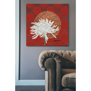 'Morning Chrysanthemum IV' by Kathrine Lovell, Canvas Wall Art,37 x 37