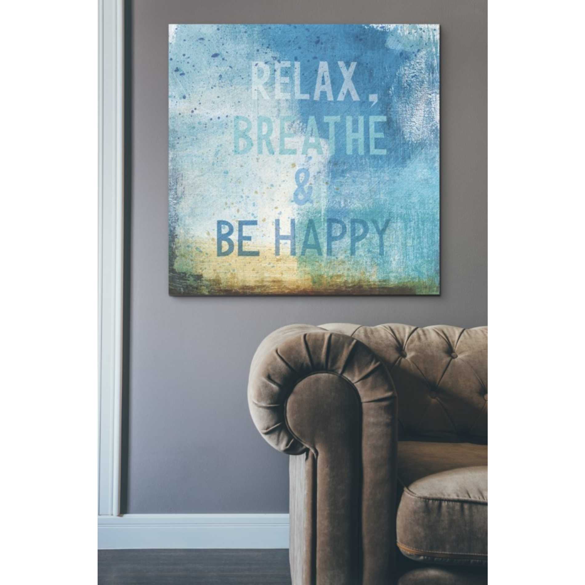 'Beachscape Abstract I' by Michael Mullan, Canvas Wall Art,37 x 37