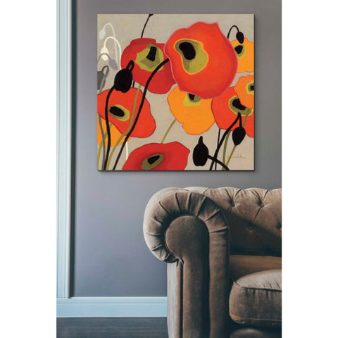 Image of 'Mango Tango II' by Shirley Novak, Canvas Wall Art,37 x 37