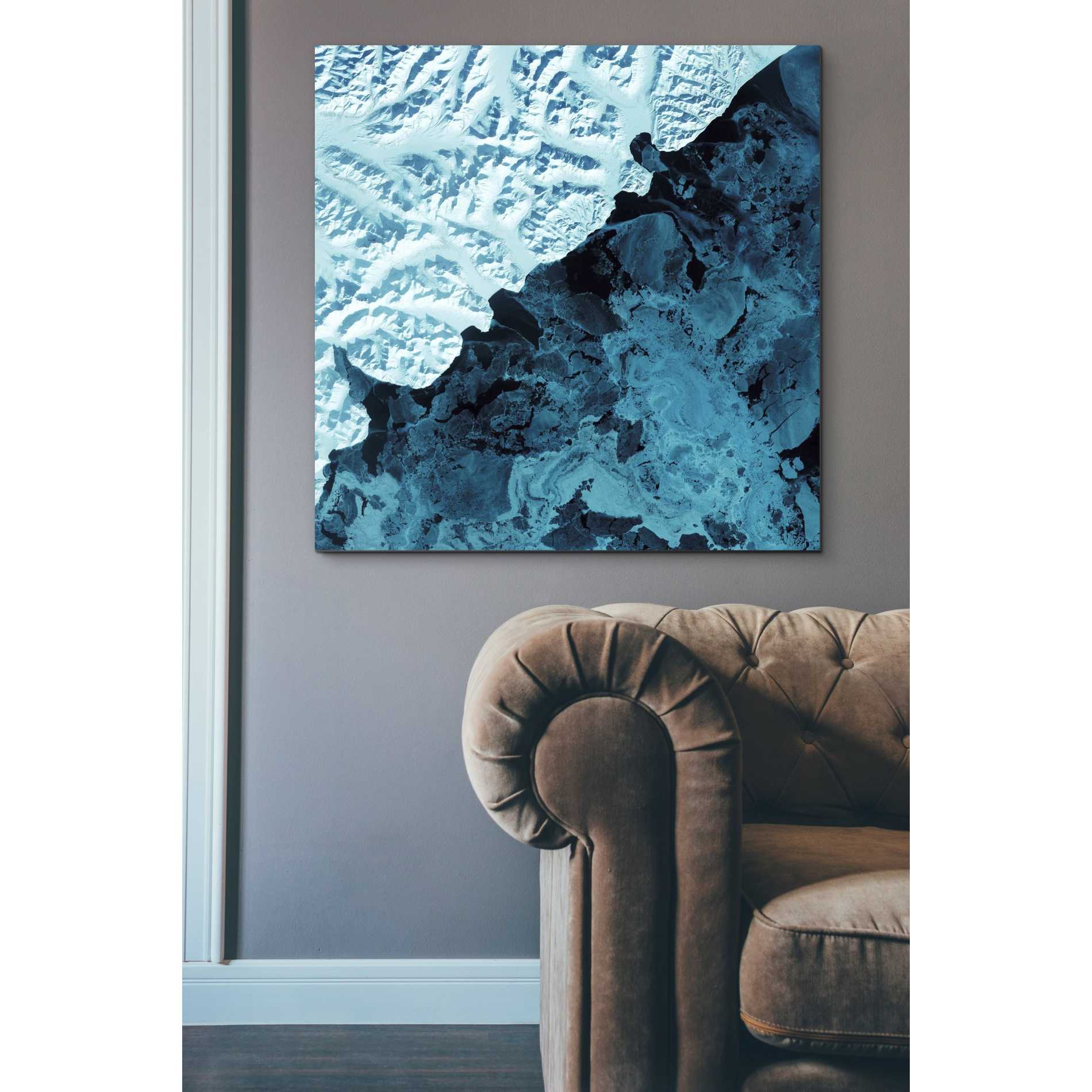 'Earth As Art: Kamchatka Peninsula' Canvas Wall Art,37 x 37