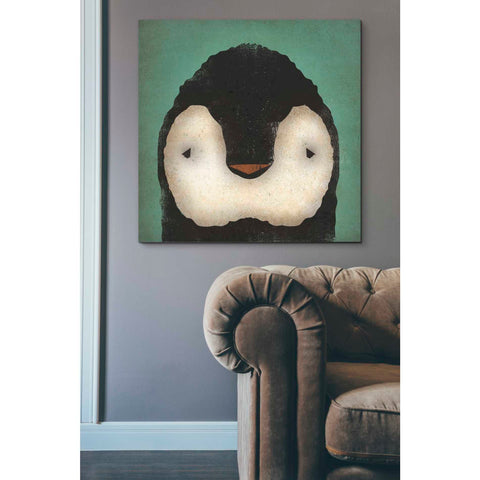 Image of 'Baby Penguin' by Ryan Fowler, Canvas Wall Art,37 x 37