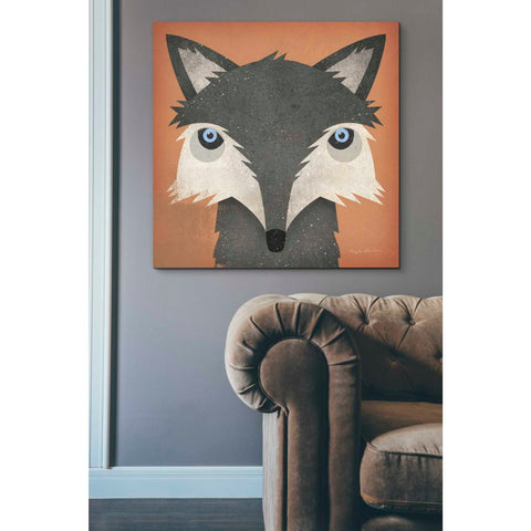Image of 'Timber Wolf' by Ryan Fowler, Canvas Wall Art,37 x 37