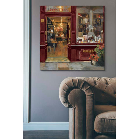 Image of 'Parisian Shoppe II' by Marilyn Hageman, Canvas Wall Art,37 x 37