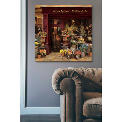 Image of 'Parisian Shoppe I' by Marilyn Hageman, Canvas Wall Art,37 x 37
