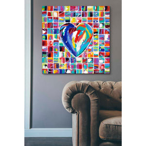 'Hearts of a Different Color I' by Carolee Vitaletti Giclee Canvas Wall Art