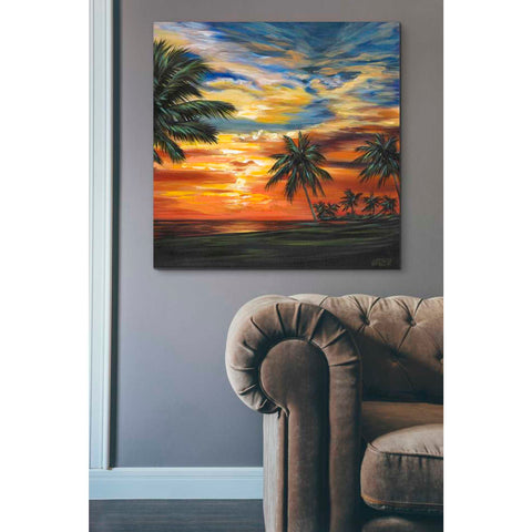 Image of 'Stunning Tropical Sunset II' by Carolee Vitaletti Giclee Canvas Wall Art