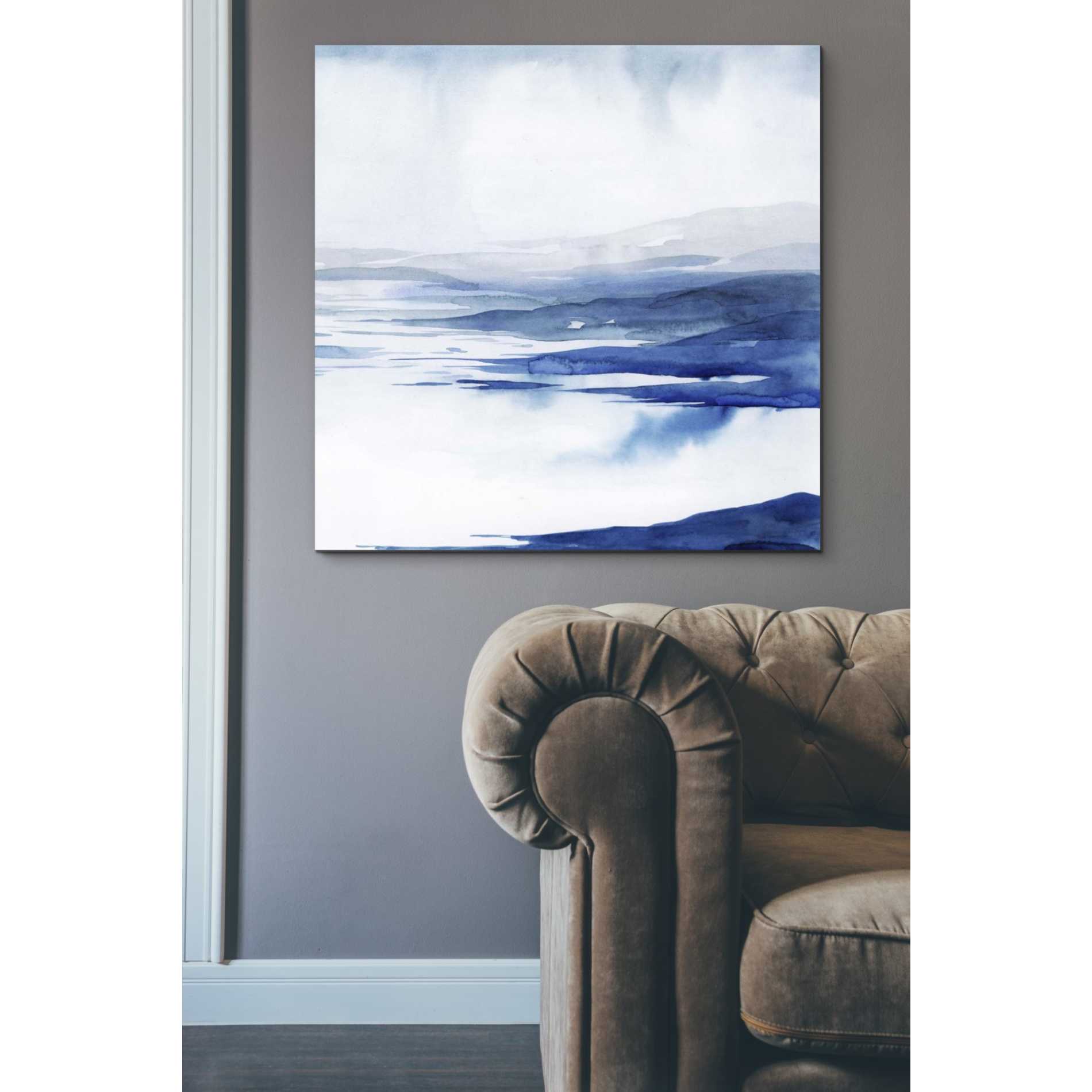 'Crystallized Lagoon II' by Grace Popp Canvas Wall Art,37 x 37
