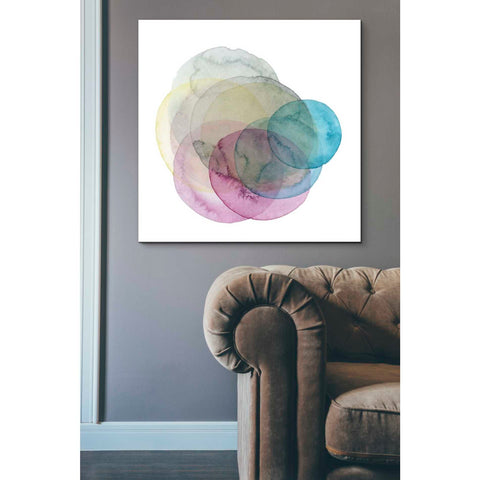 Image of 'Evolving Planets II' by Grace Popp Canvas Wall Art,37 x 37