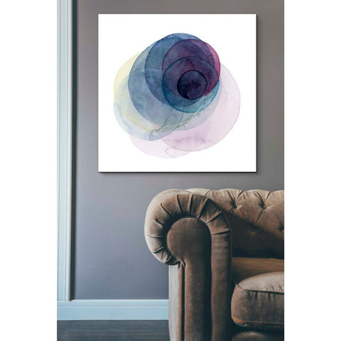 Image of 'Evolving Planets III' by Grace Popp Canvas Wall Art,37 x 37