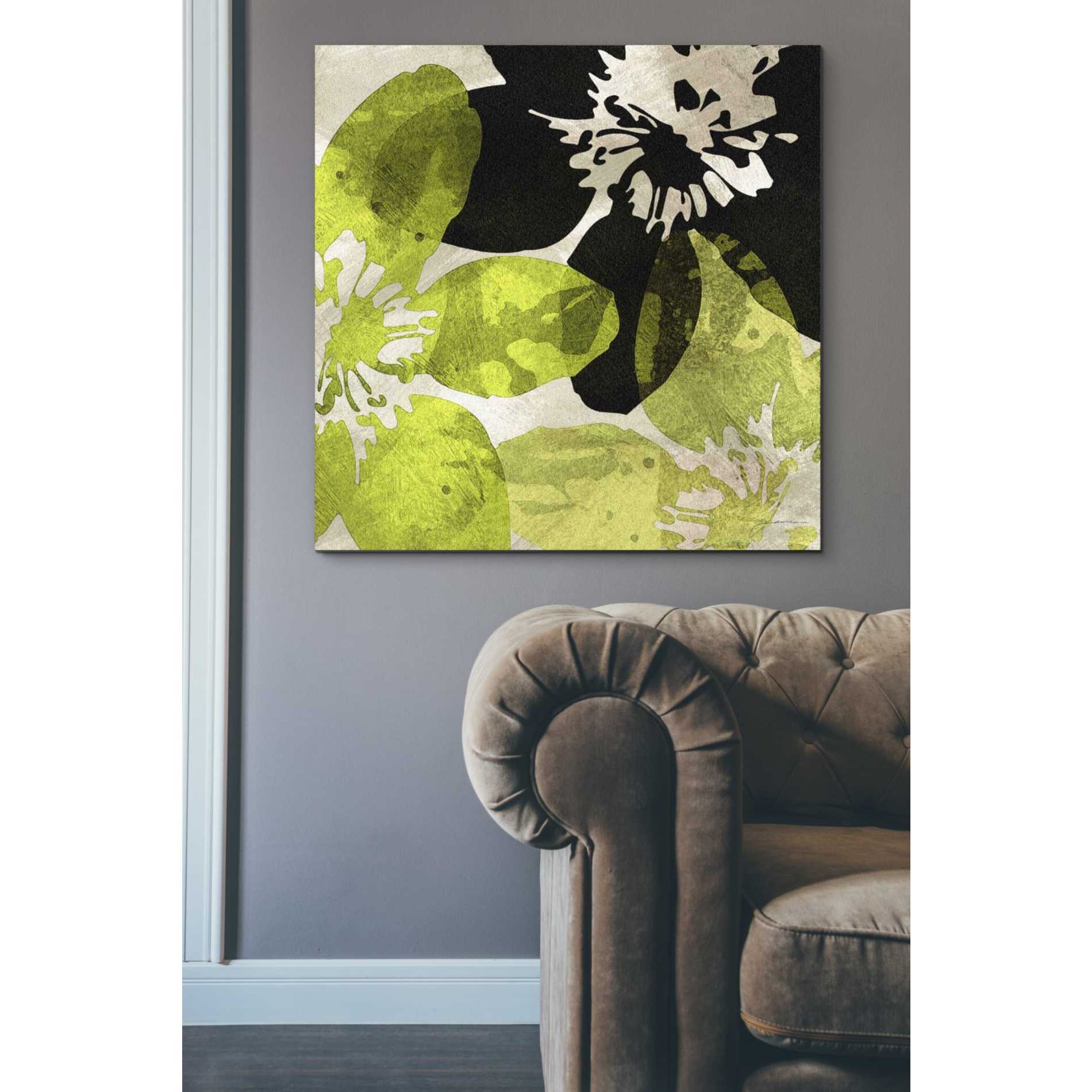 'Bloomer Tiles VI' by James Burghardt Giclee Canvas Wall Art