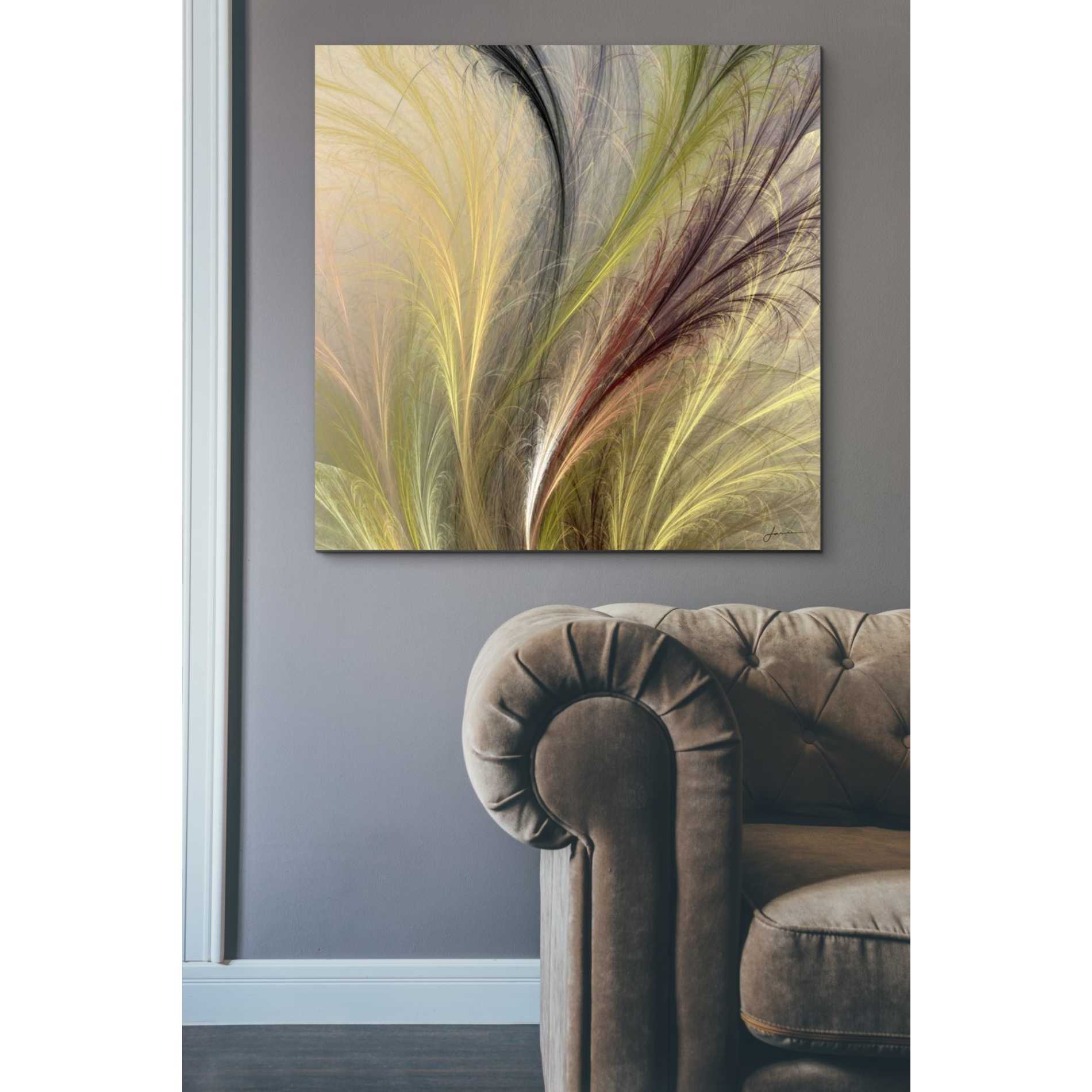 'Fountain Grass I' by James Burghardt Giclee Canvas Wall Art