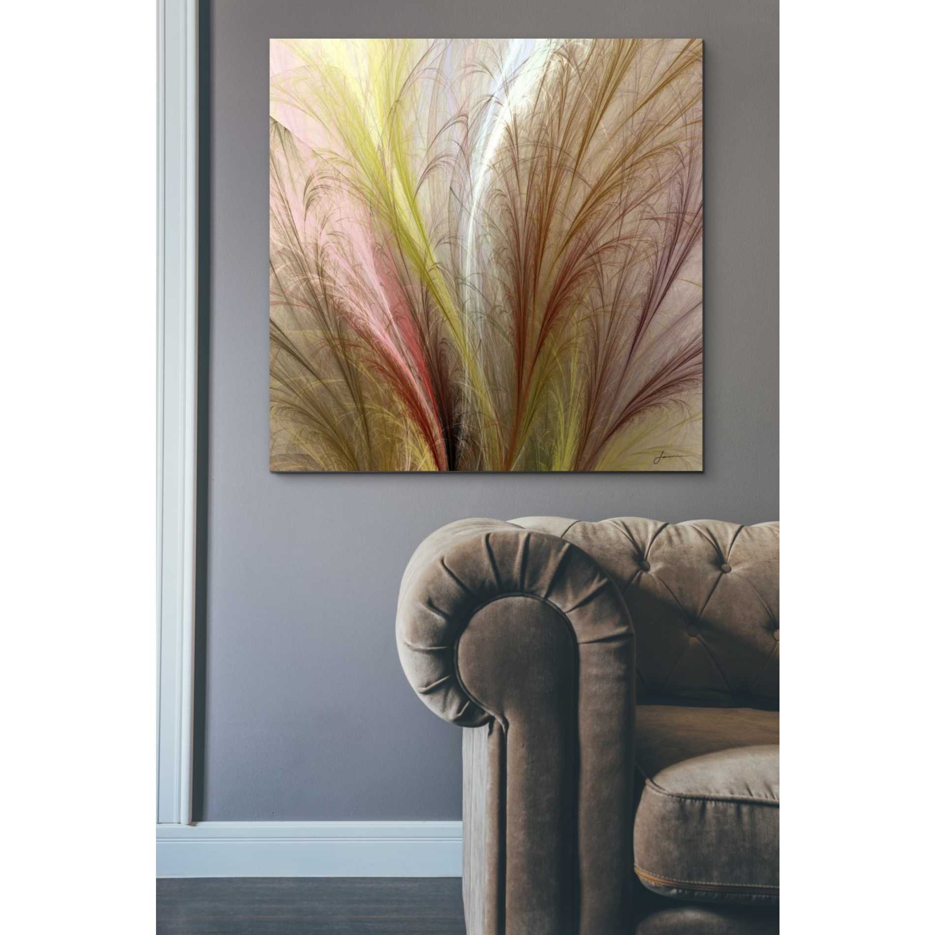 'Fountain Grass II' by James Burghardt Giclee Canvas Wall Art