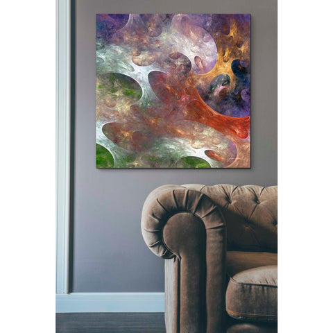Image of 'Lunar Tiles III' by James Burghardt Giclee Canvas Wall Art