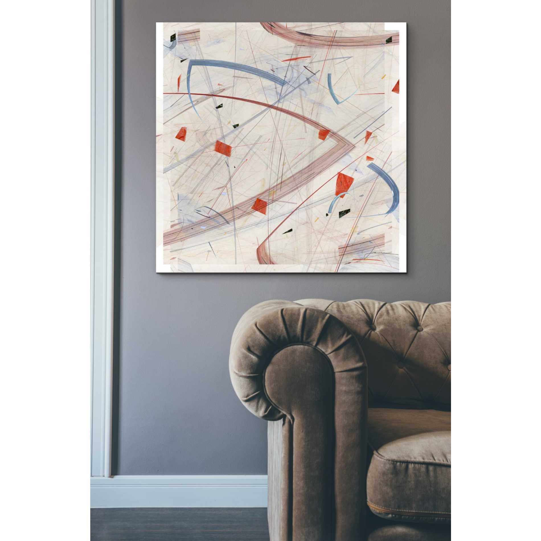 'Vectora Panel II' by James Burghardt Giclee Canvas Wall Art