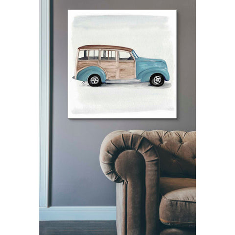 Image of 'Classic Autos IV' by Jennifer Paxton Giclee Canvas Wall Art