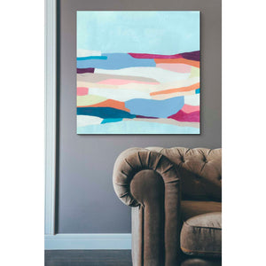 'Stratascape I' by June Erica Giclee Canvas Wall Art