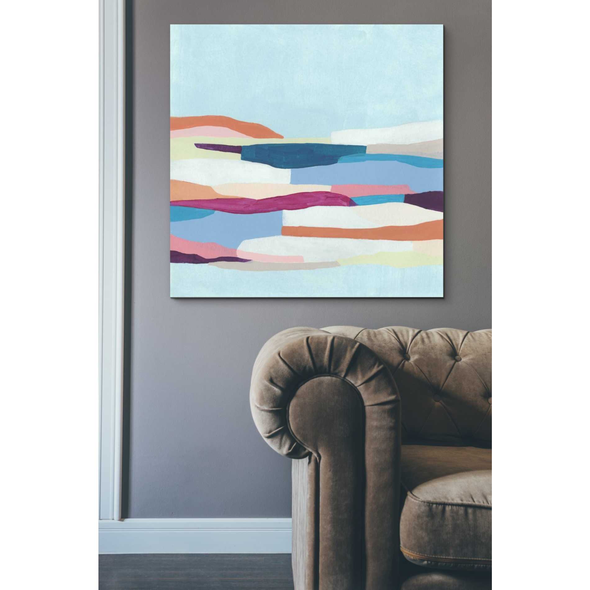 'Stratascape II' by June Erica Giclee Canvas Wall Art