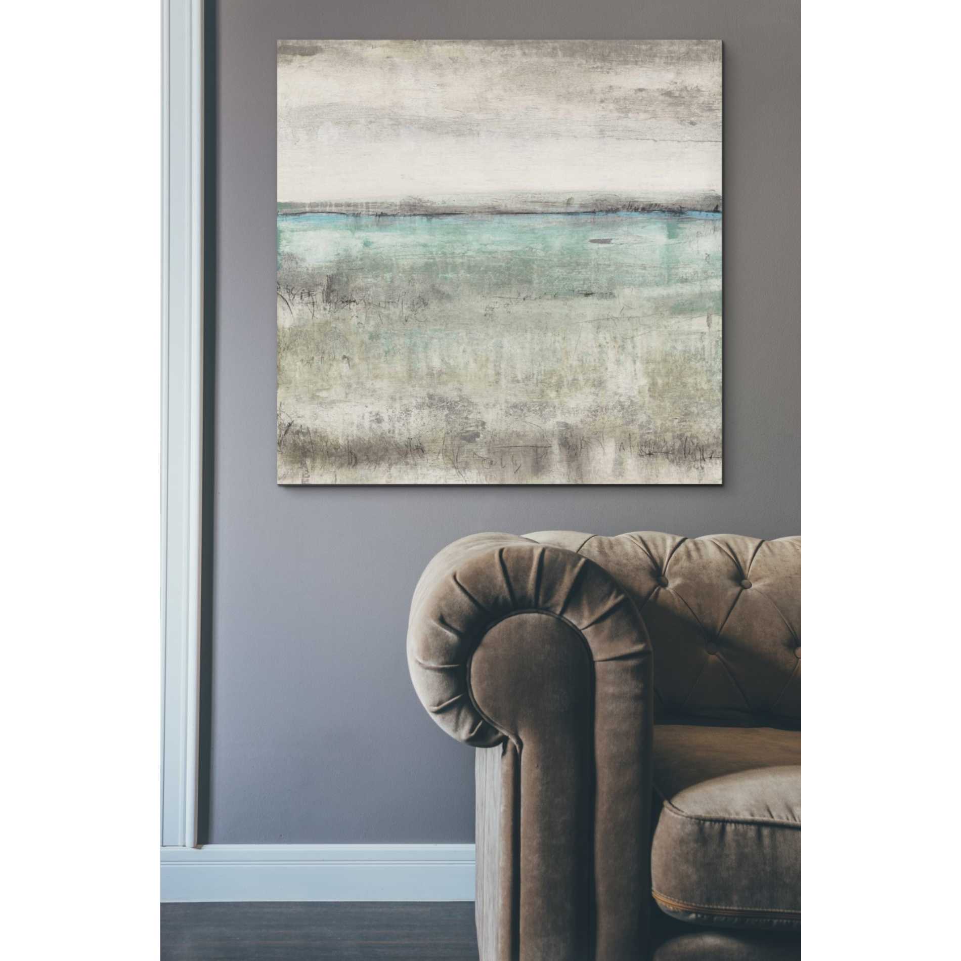 'Aqua Horizon II' by Tim OToole Canvas Wall Art,37 x 37