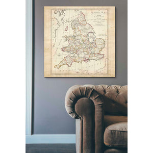 'Towns, Castles & Abbeys in England & Wales' by Unknown Giclee Canvas Wall Art