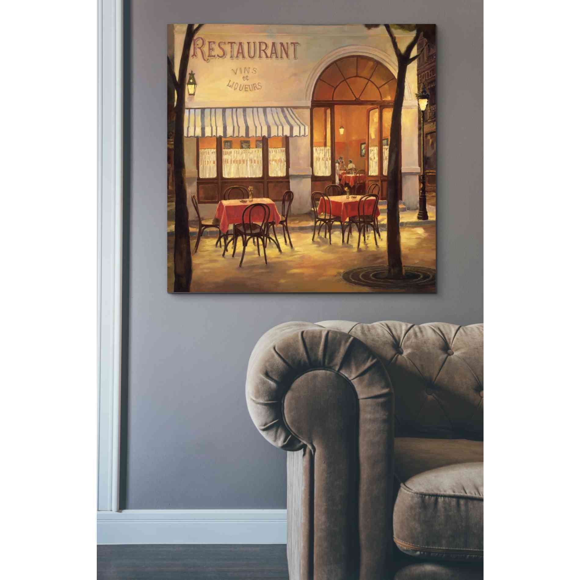 'Vins et Liqueurs' by Graham Reynolds, Giclee Canvas Wall Art