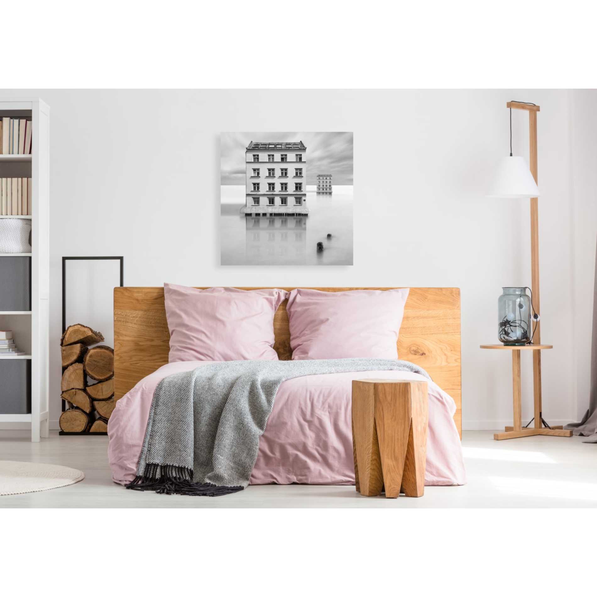 'Icehouses' by Dariusz Klimczak, Giclee Canvas Wall Art