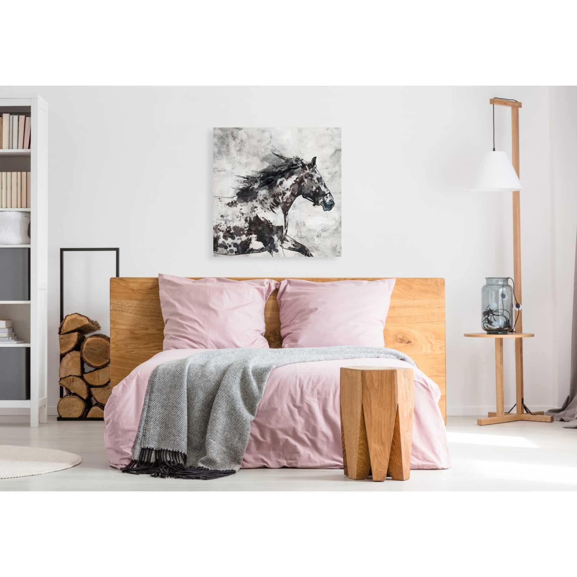 'Bay Horse 4' by Irena Orlov, Canvas Wall Art,37 x 37