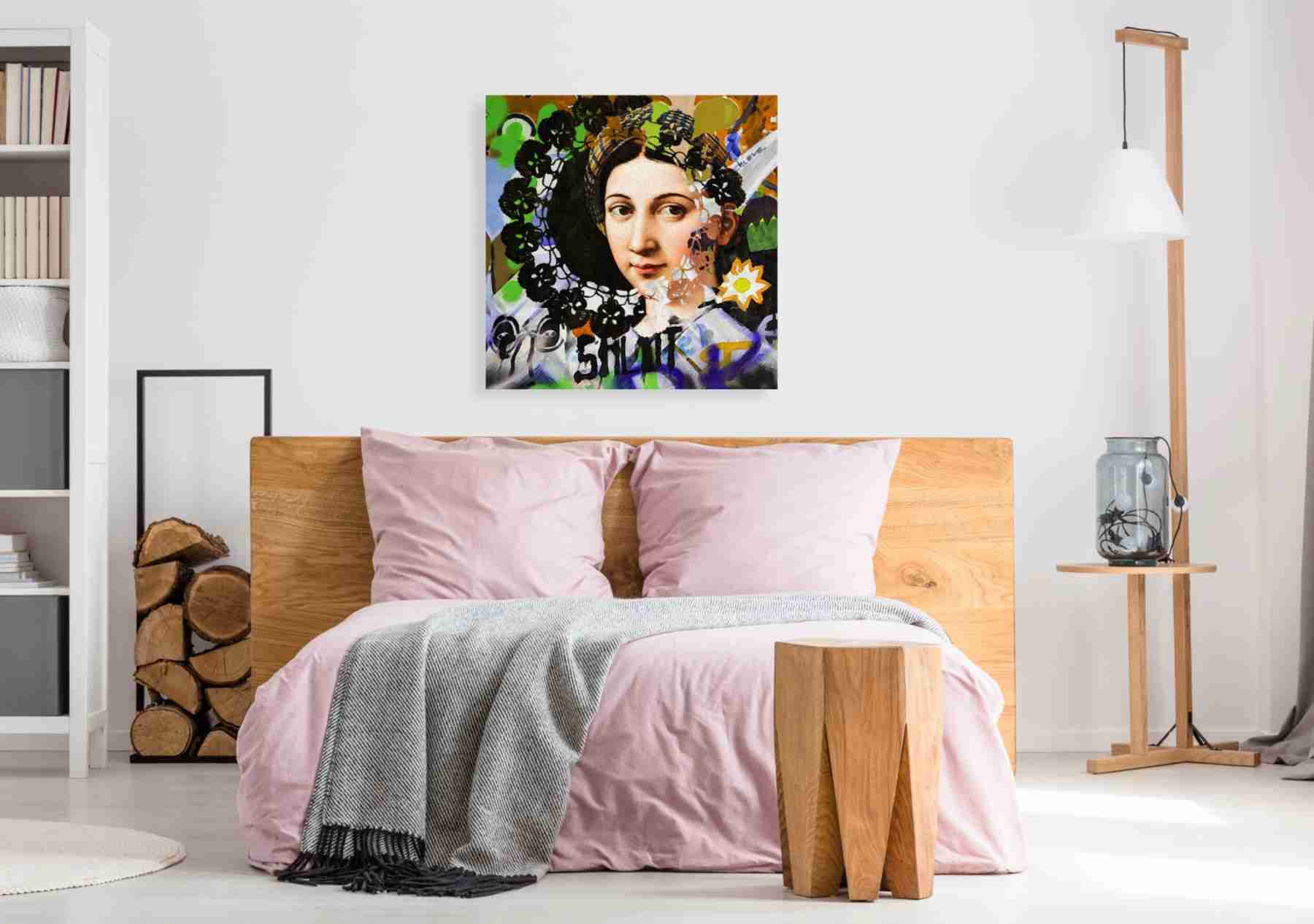 'Classic Graffiti 3' by Karen Smith, Canvas Wall Art,37x37