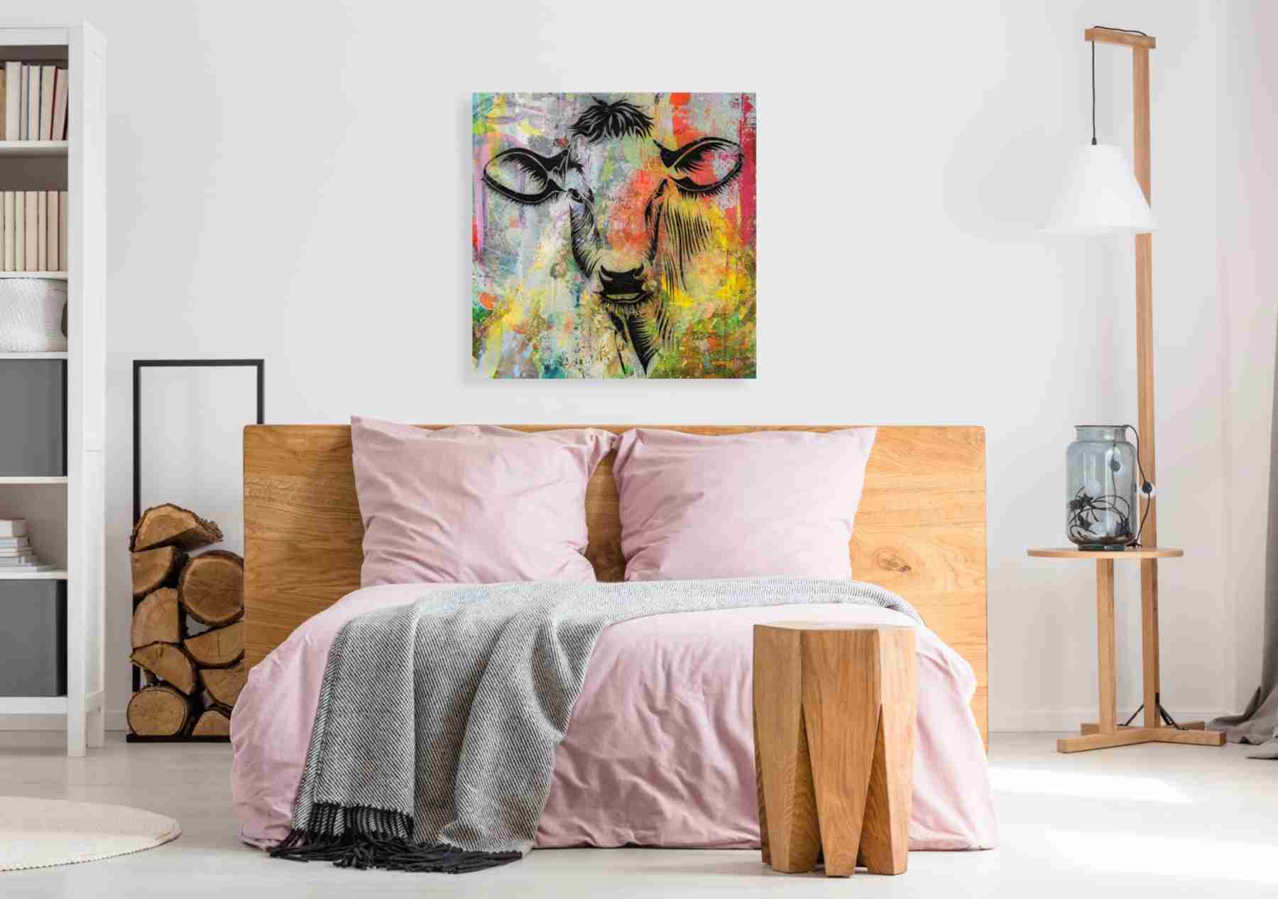 'Arty Beast 3' by Karen Smith, Canvas Wall Art,37x37