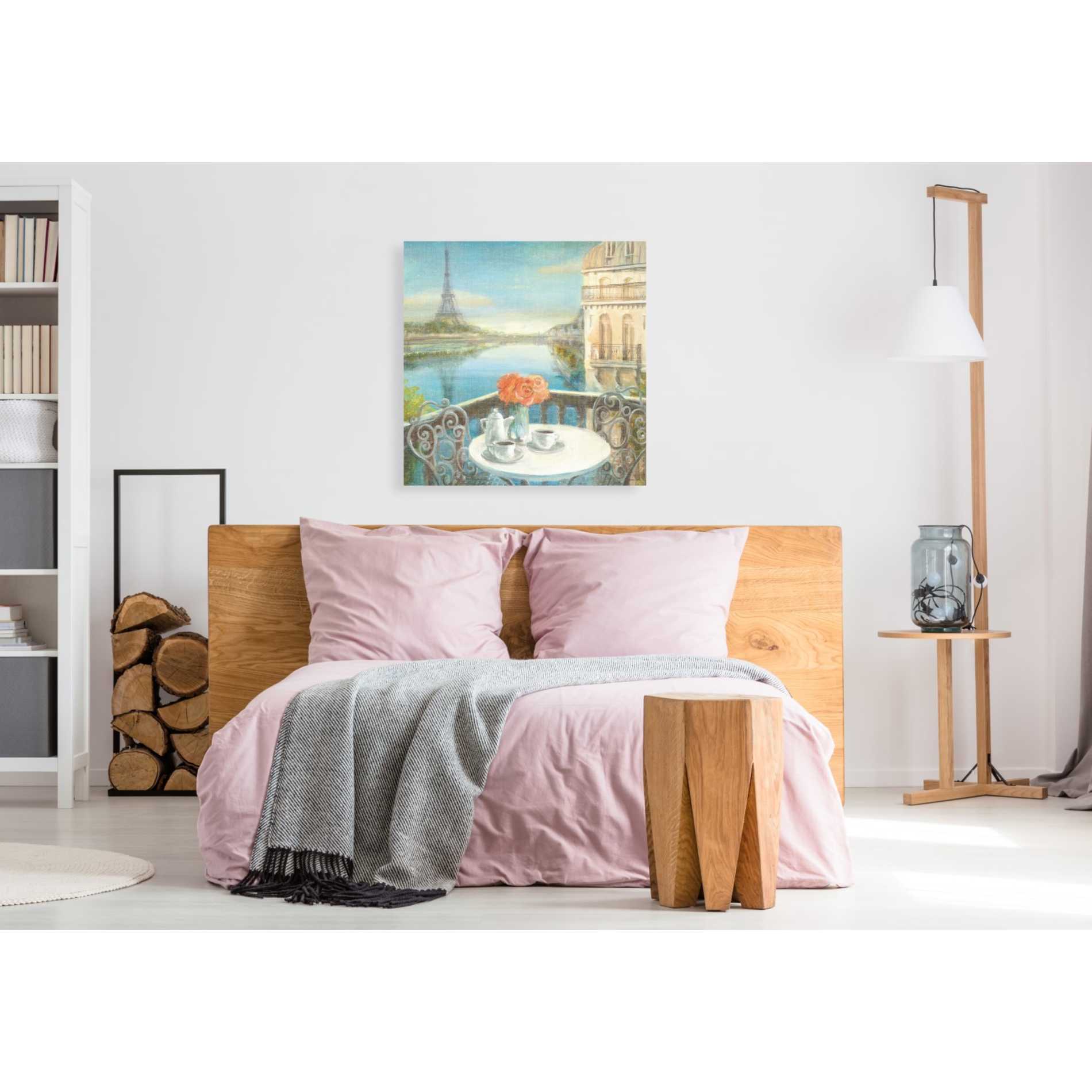 'Morning on the Seine' by Danhui Nai, Canvas Wall Art,37 x 37