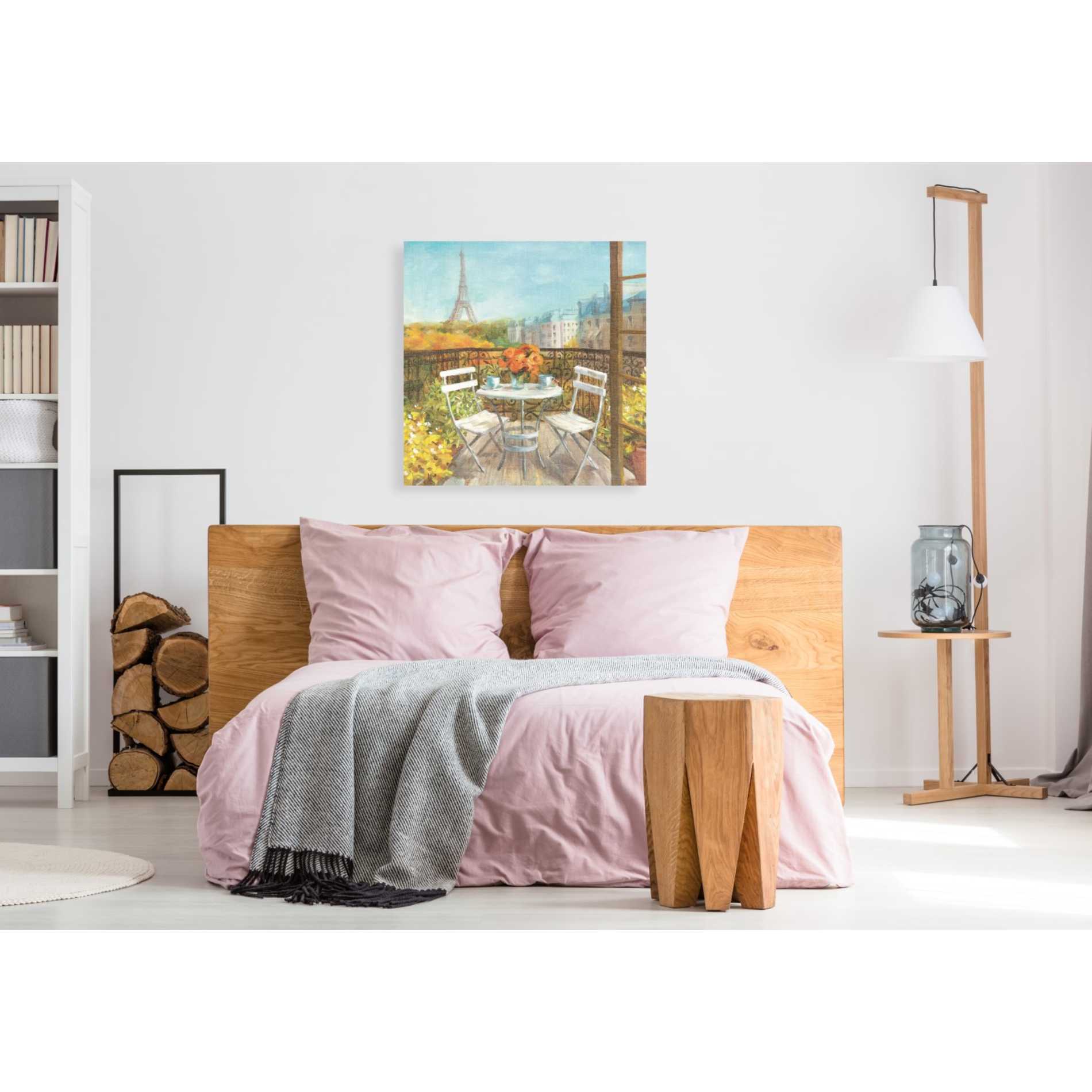 'September In Paris' by Danhui Nai, Canvas Wall Art,37 x 37