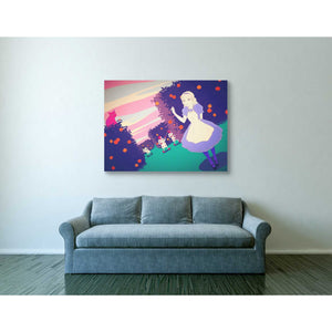 'Alice in Rose Garden' by Sai Tamiya, Canvas Wall Art,40 x 54