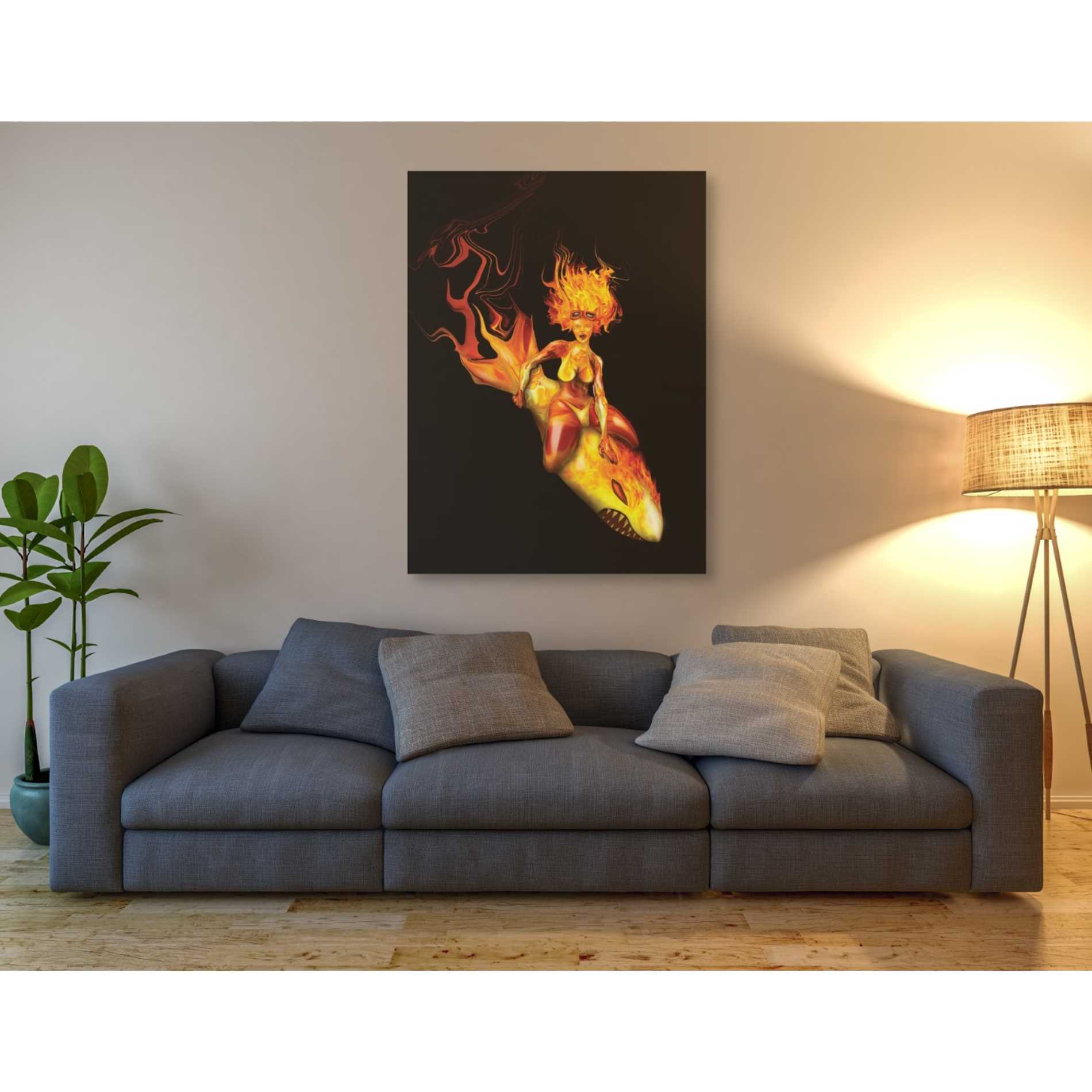 'Bombs Away' by Michael StewArt, Canvas Wall Art,40 x 54