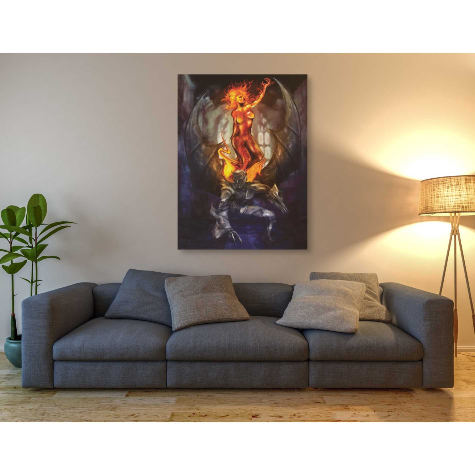 'Final Angel' by Michael StewArt, Canvas Wall Art,40 x 54