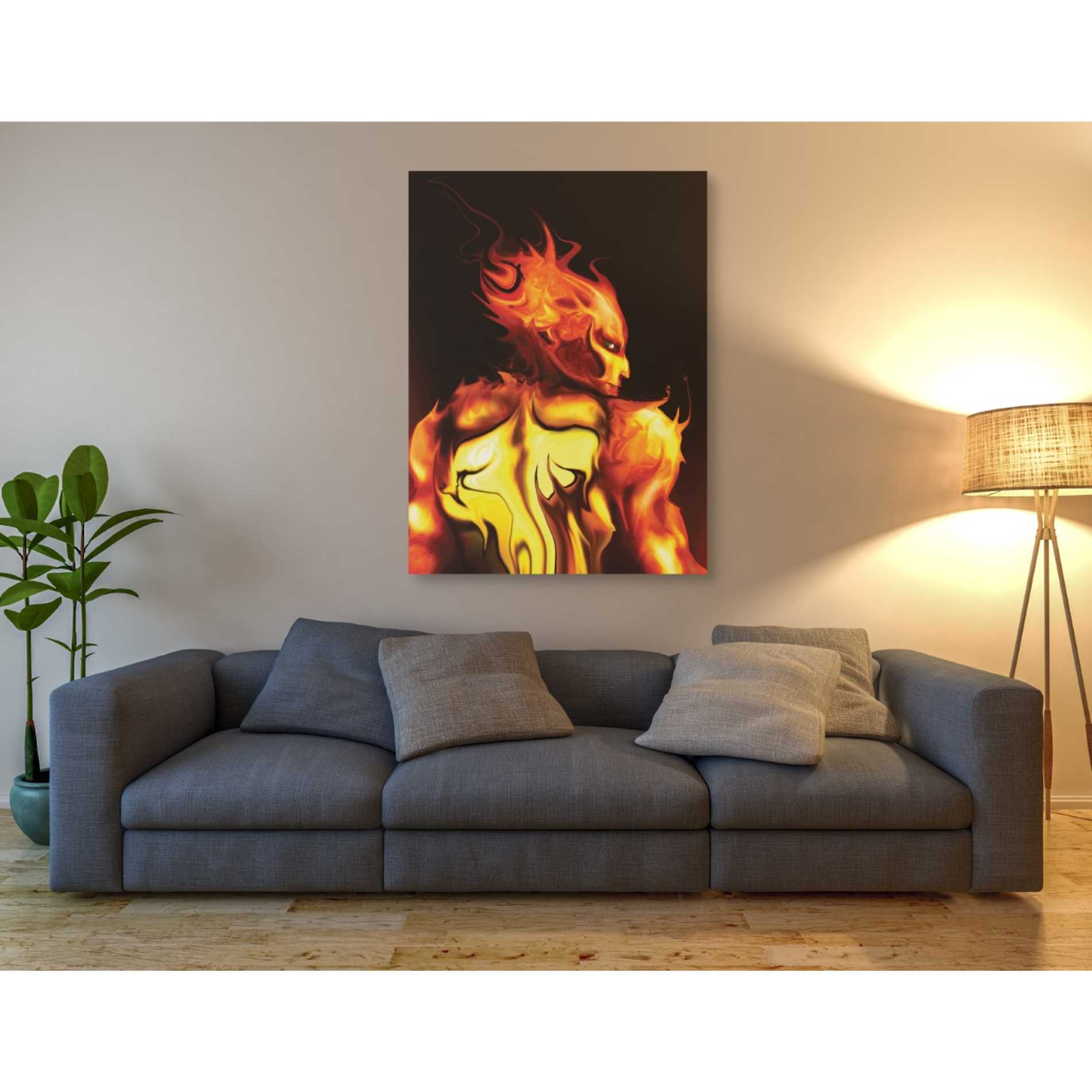 'Rage' by Michael StewArt, Canvas Wall Art,40 x 54