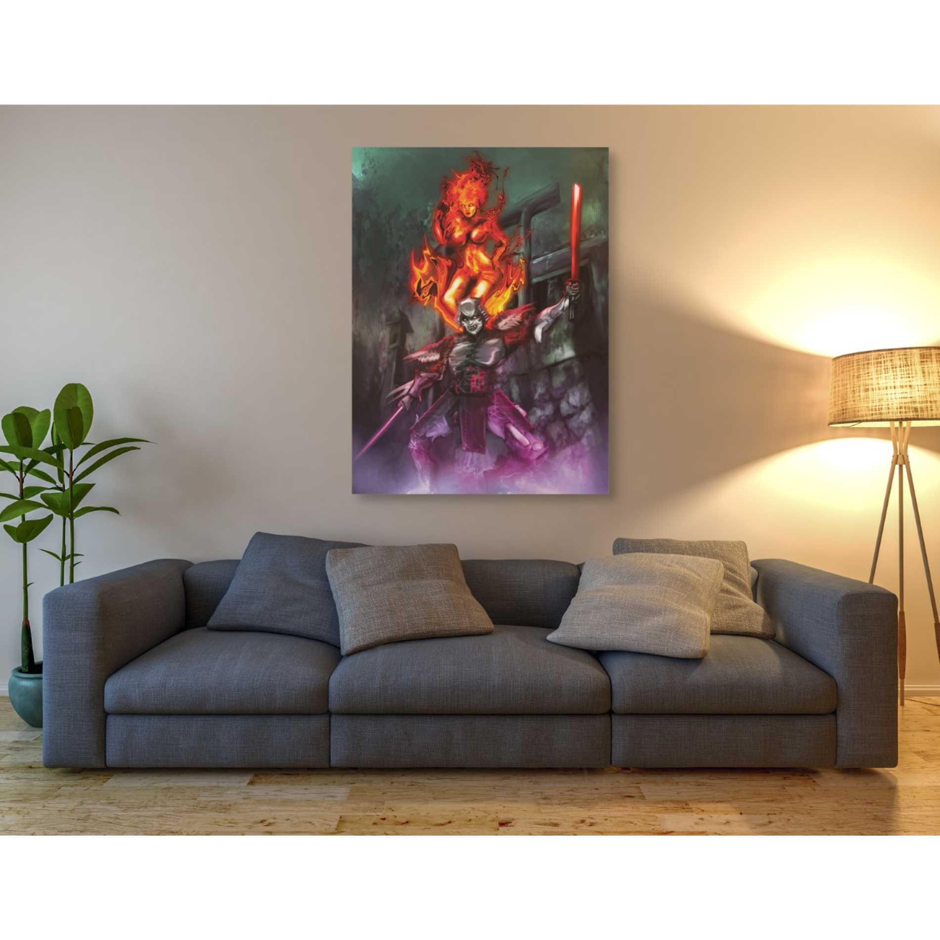 'Ronin' by Michael StewArt, Canvas Wall Art,40 x 54