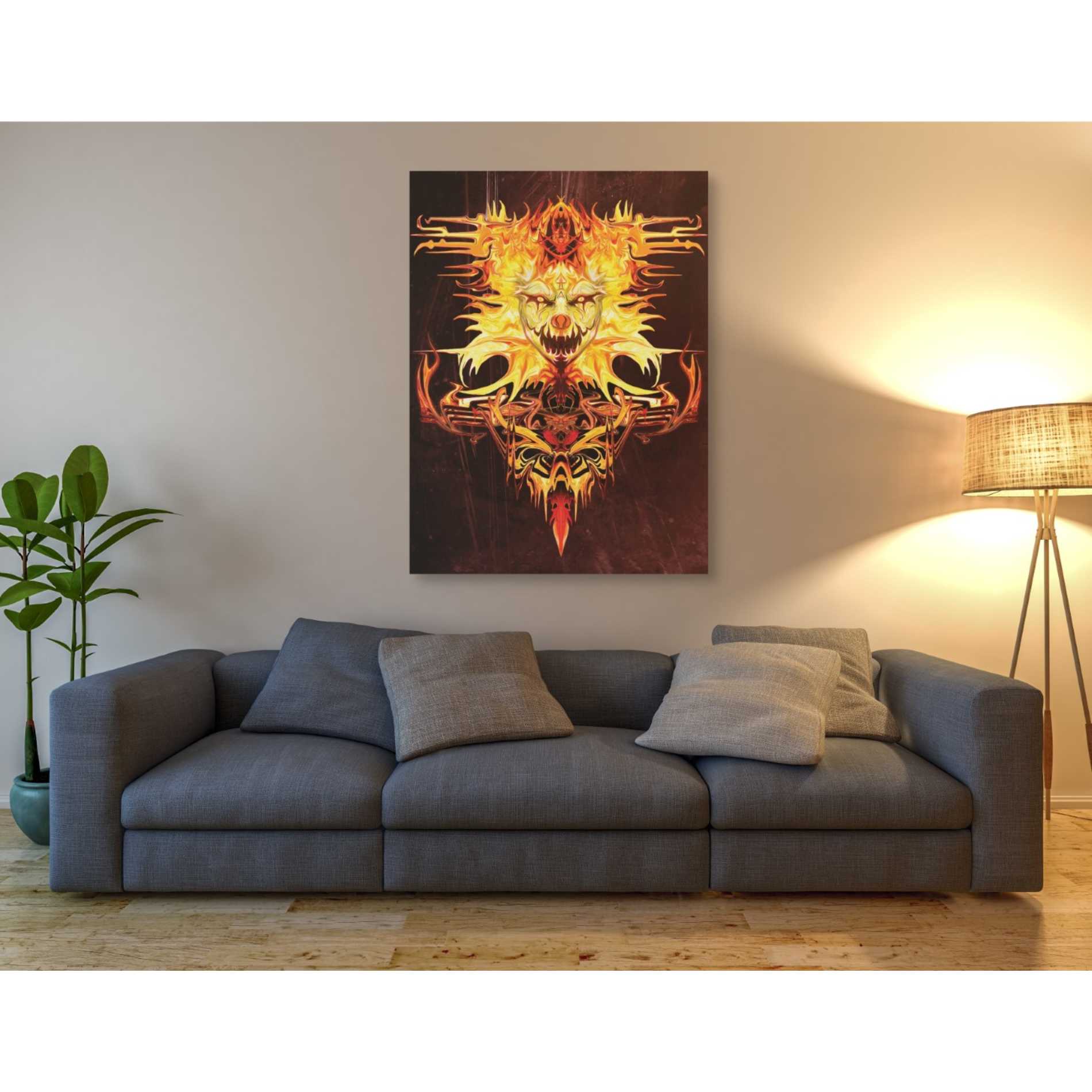 'Trickster' by Michael StewArt, Canvas Wall Art,40 x 54