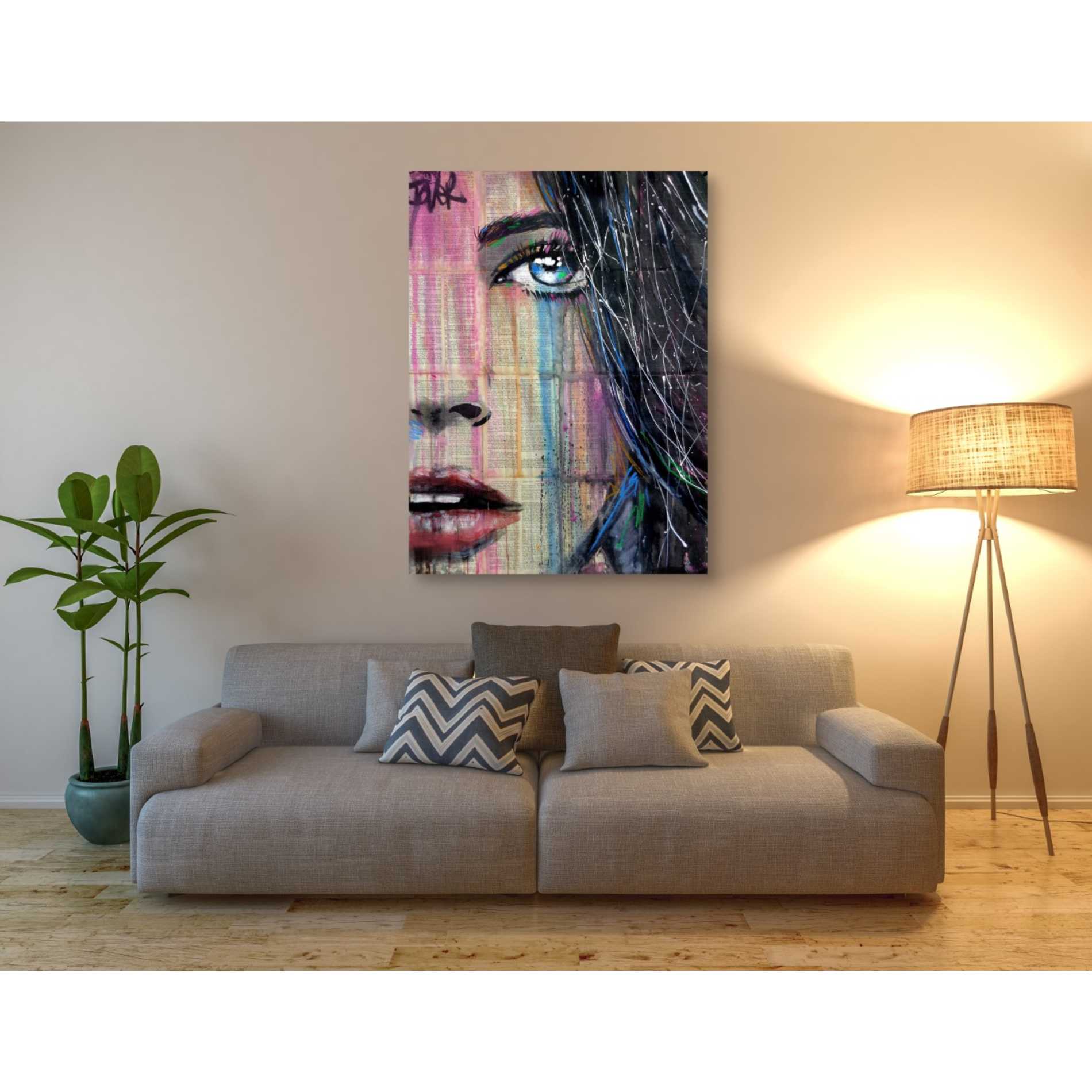 'Fahrenheit' by Loui Jover, Canvas Wall Art,40 x 54