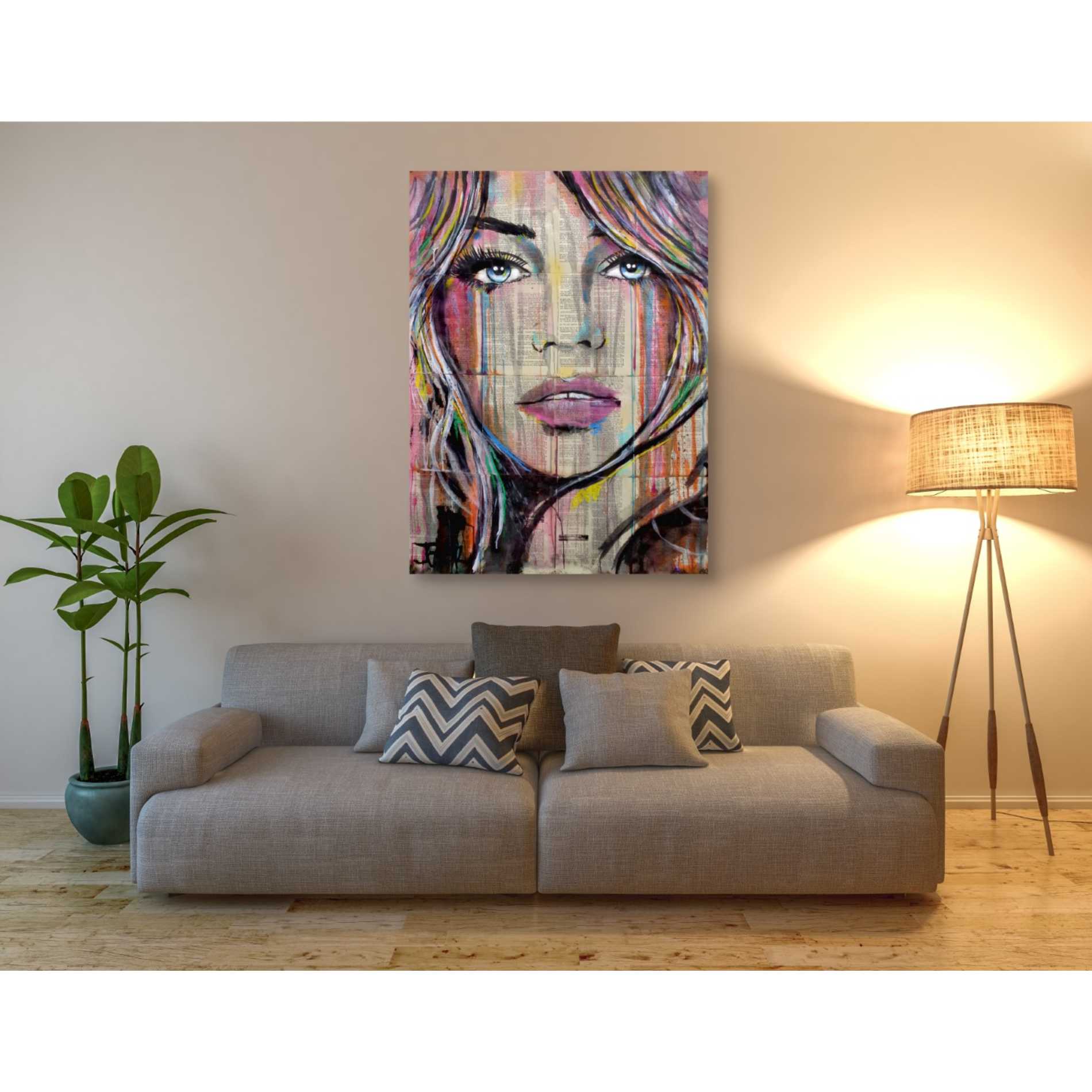 'In Someways' by Loui Jover, Canvas Wall Art,40 x 54