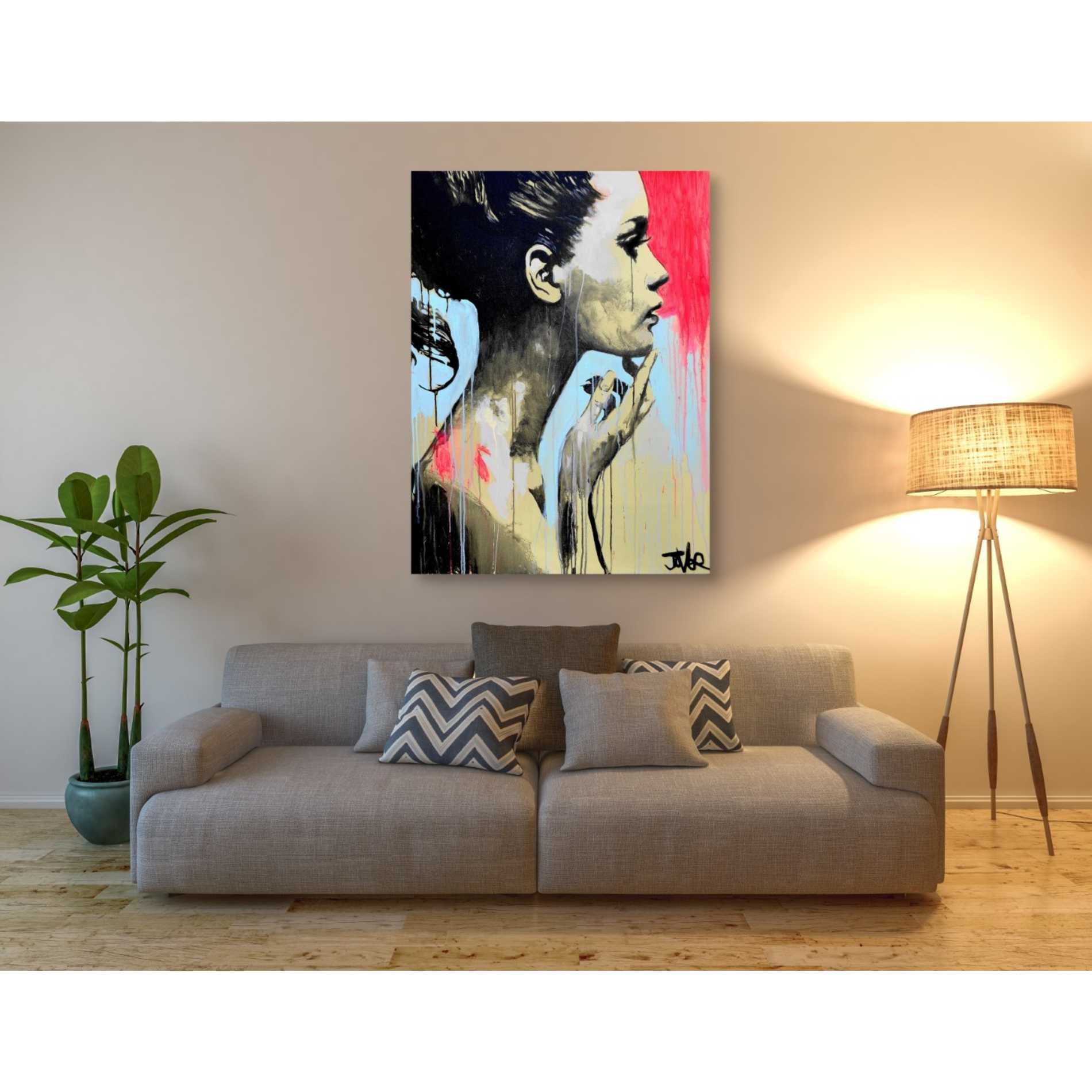 'Perhaps' by Loui Jover, Canvas Wall Art,40 x 54