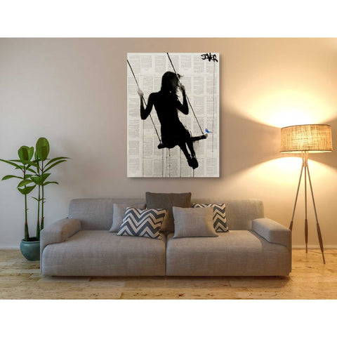 Image of 'The Freedom of Sometimes' by Loui Jover, Canvas Wall Art,40 x 54