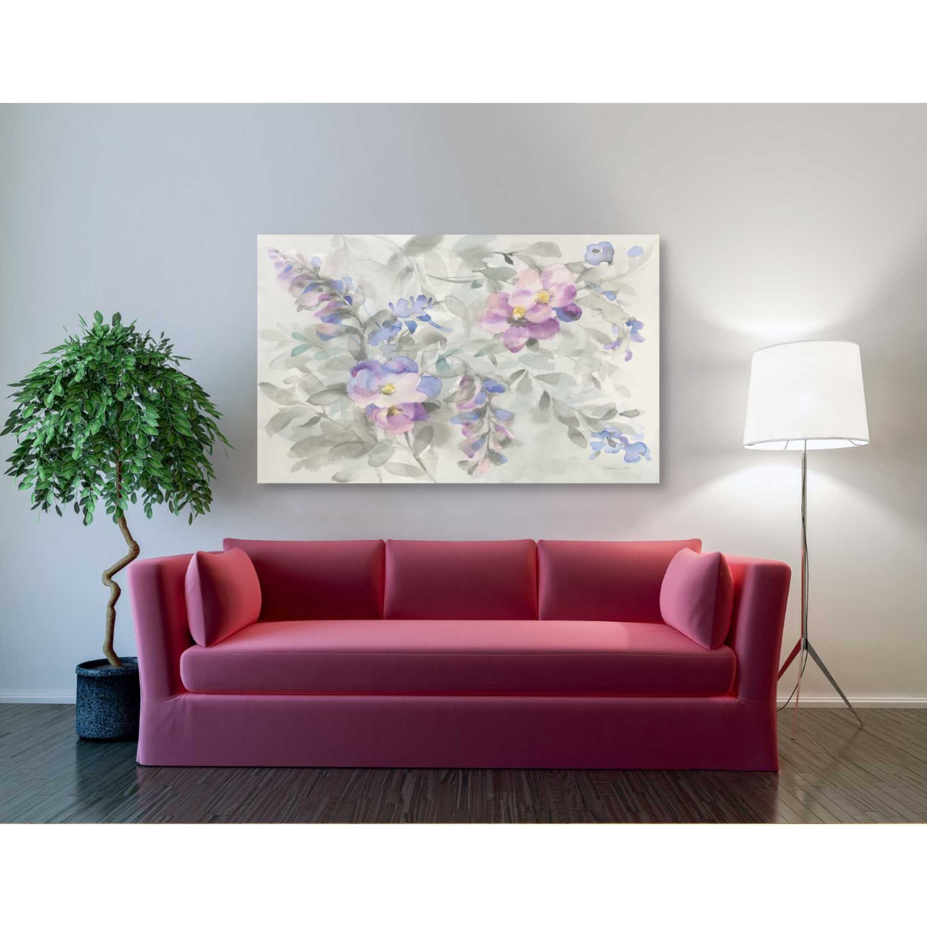 'Garden Dreams' by Danhui Nai, Canvas Wall Art,54 x 40