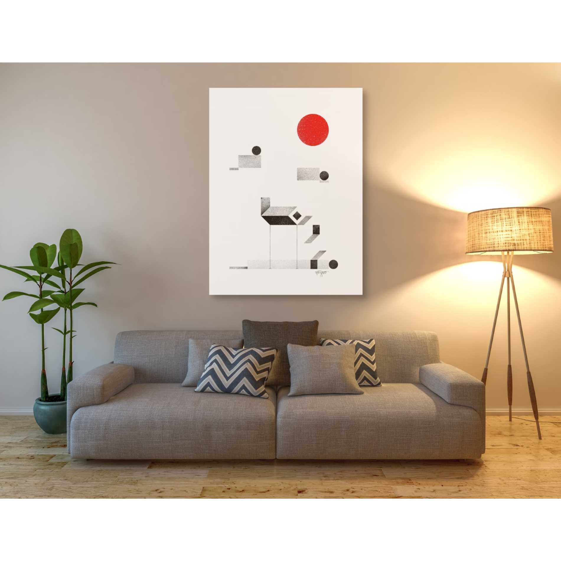 'Open Space 1' by Antony Squizzato, Canvas Wall Art,40 x 54