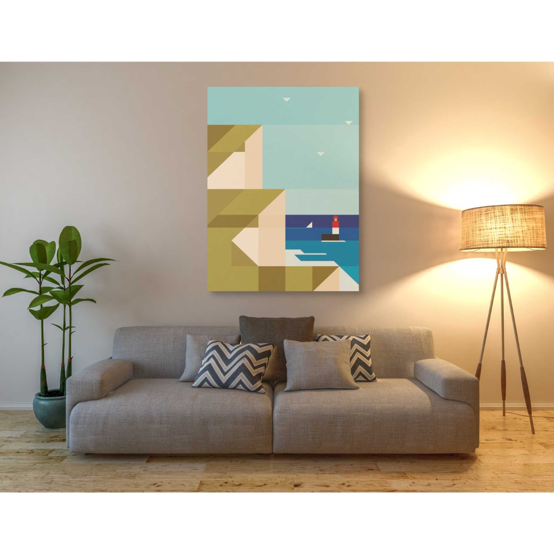 'Cliffs' by Antony Squizzato, Canvas Wall Art,40 x 54