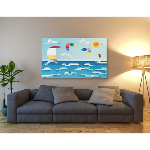 Image of 'Kites Dance' by Antony Squizzato, Canvas Wall Art,40 x 54